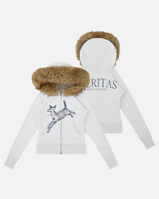 FUR ZIP-HOODIE