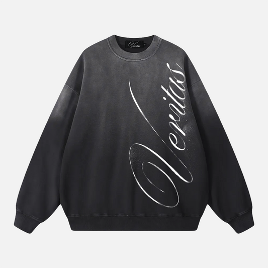 SCRIPT GRADIENT CREWNECK