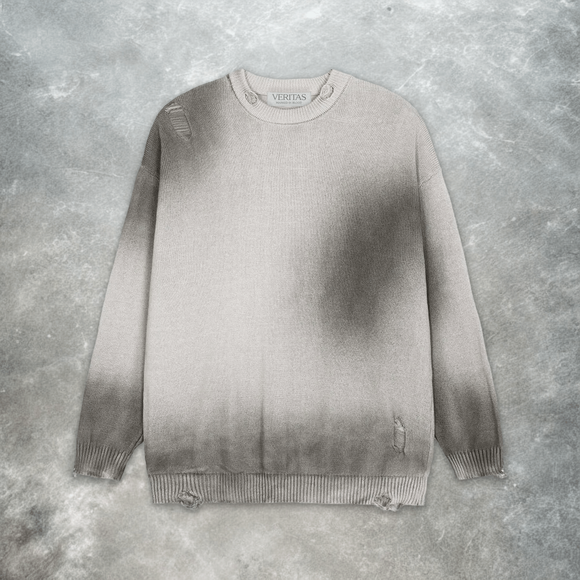 ASH FADE CREWNECK - VERITAS