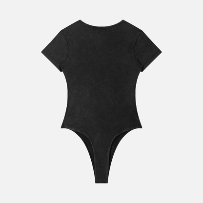 BLACK METAL BODYSUIT - VERITAS
