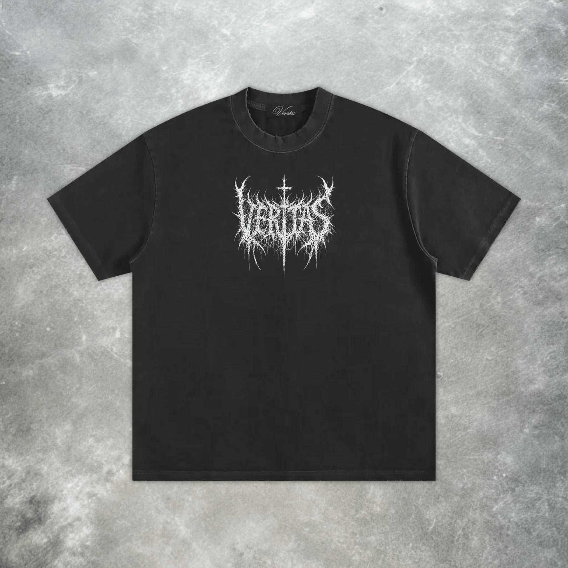 BLACK METAL TEE 2.0 - VERITAS