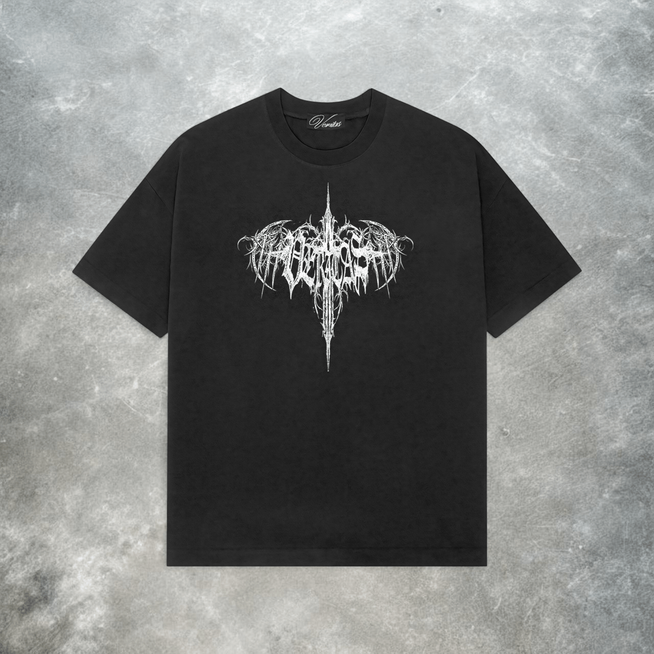 BLACK METAL TEE - Veritas