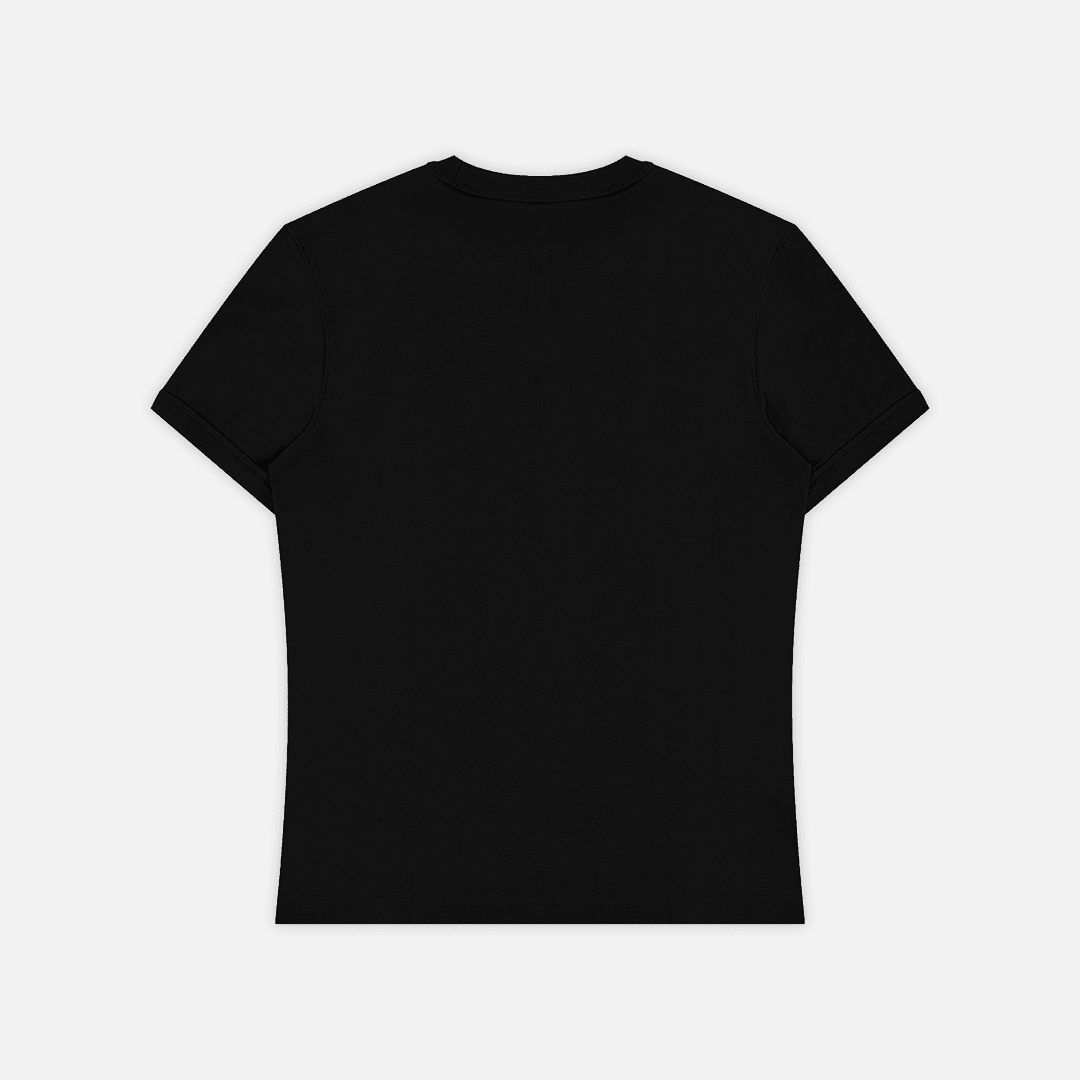 Black Slim Tee