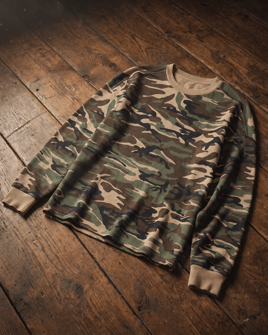 CAMO WAFFLE LONG-SLEEVE - VERITAS