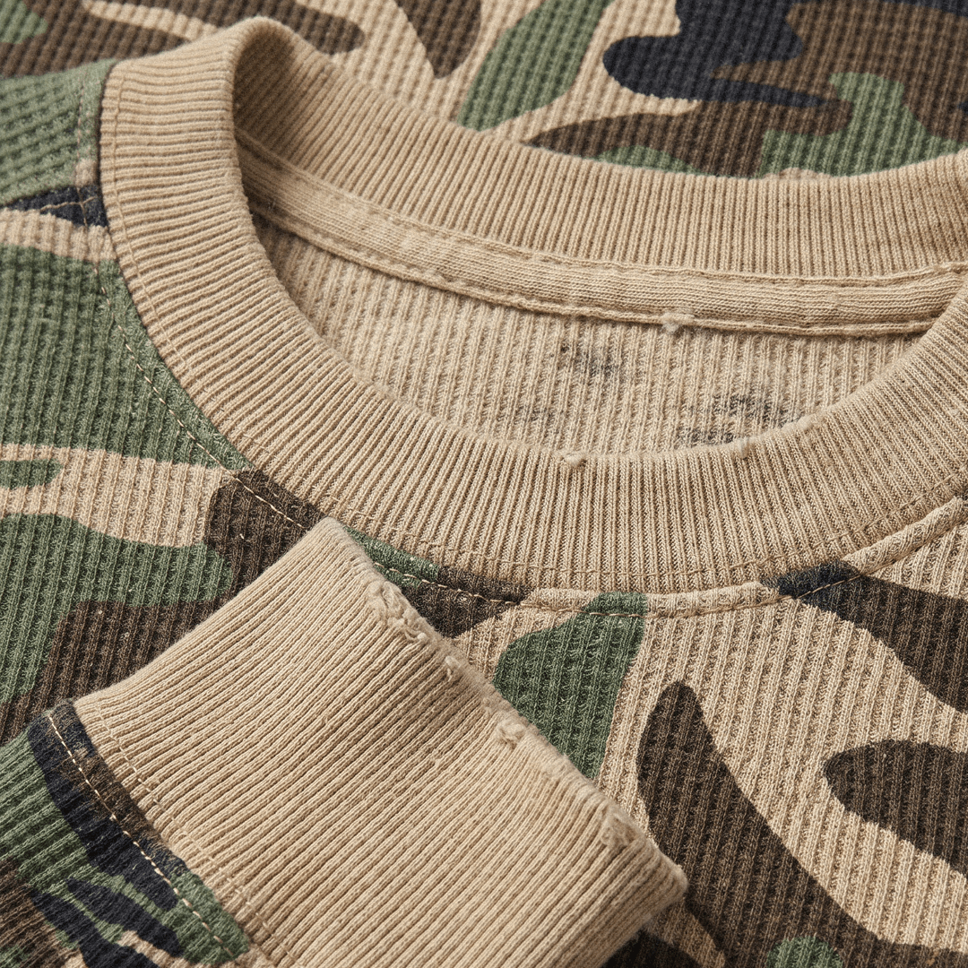 CAMO WAFFLE LONG-SLEEVE - VERITAS