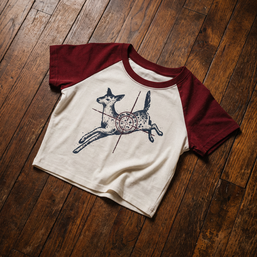 Womens,Raglan,Cropped,Autumn