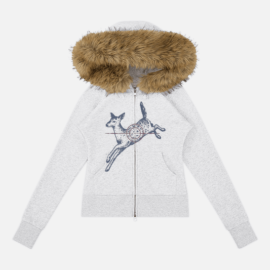 FUR ZIP-HOODIE - VERITAS