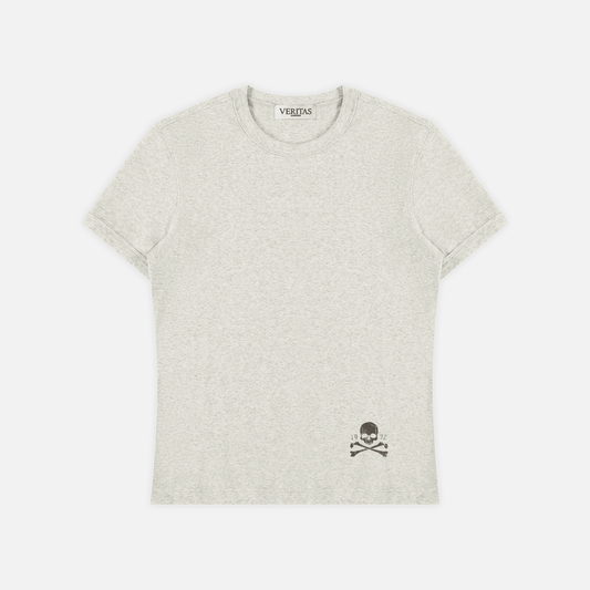 GREY SLIM TEE - VERITAS