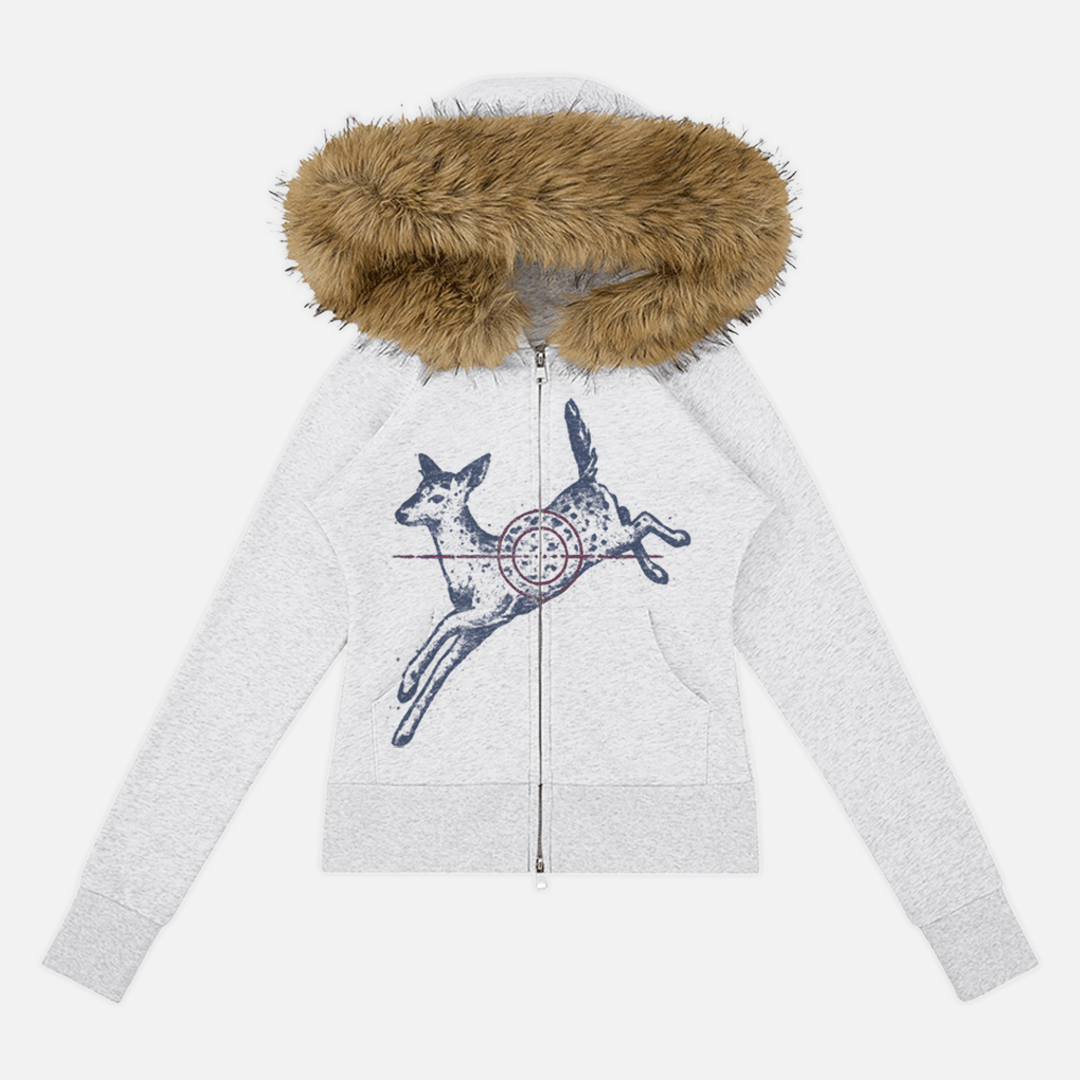 HUNTED FUR HOODIE - VERITAS