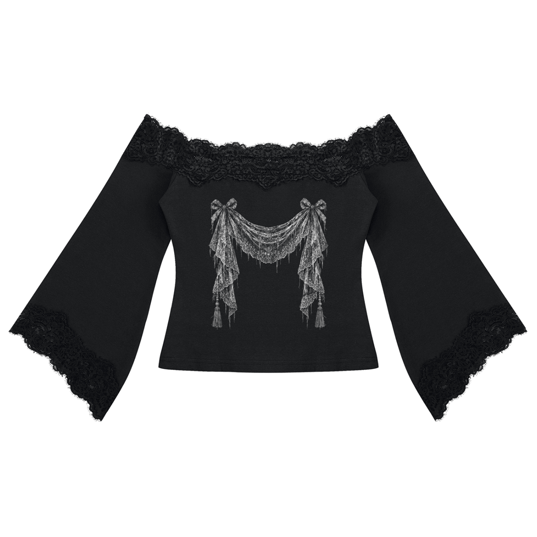 Morgue Lace Top - VERITAS