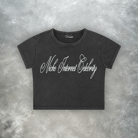 NICHE INTERNET CELEBRITY CROP TOP - Veritas