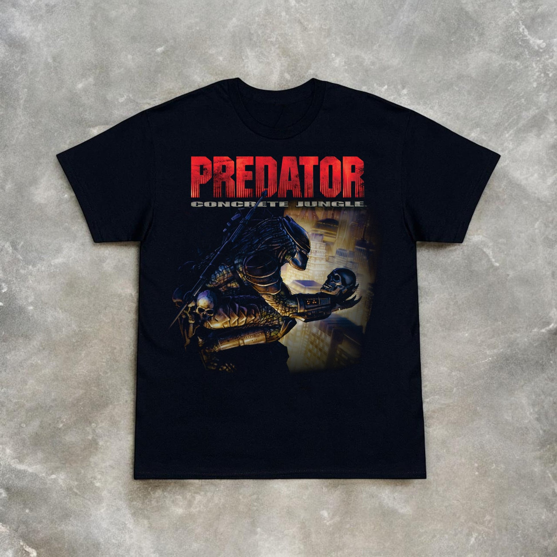 Predator: Concrete Jungle Black T-Shirt - Veritas