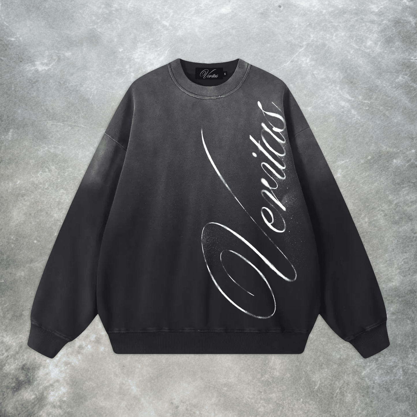 SCRIPT GRADIENT CREWNECK - VERITAS