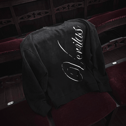 SCRIPT GRADIENT CREWNECK - VERITAS